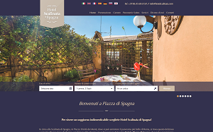 Il sito online di Hotel Scalinata di Spagna