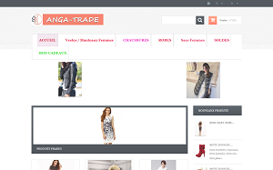 Il sito online di Anga Trade