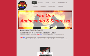 Il sito online di Antincendio Fire One