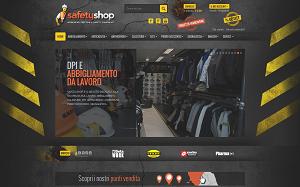 Il sito online di Safety Shop