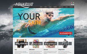 Il sito online di Aquarius Swimwear