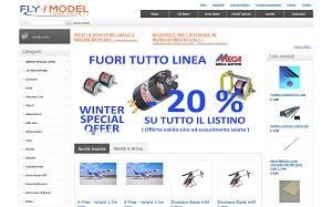 Il sito online di Fly Model Components
