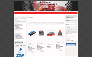 Il sito online di Formula 1 shop