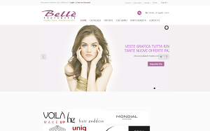 Il sito online di Belle Forniture Parrucchieri