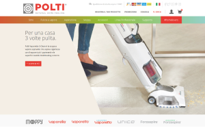 Il sito online di Polti