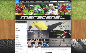 Visita lo shopping online di Maracana Sport online