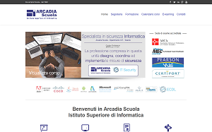 Il sito online di Arcadia Scuola