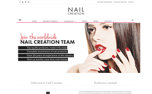 Il sito online di Nail Creation