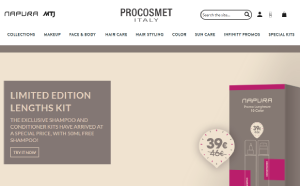 Il sito online di Procosmet