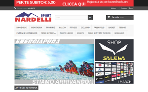 Il sito online di Nardelli Sport