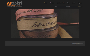 Visita lo shopping online di Nastri Personalizzati