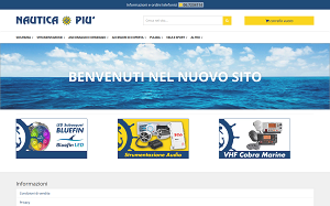Visita lo shopping online di Nautica piu shop
