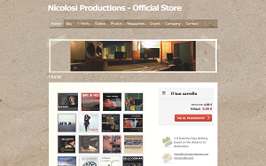 Il sito online di Nicolosi Productions
