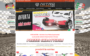 Il sito online di Nitro motors Italia