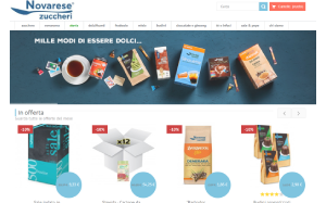 Il sito online di Novarese Zuccheri Store