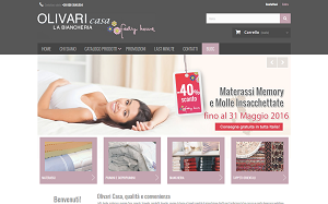 Il sito online di Olivari casa shop