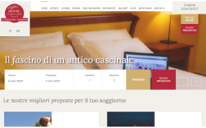 Il sito online di Hotelil Vecchio Casello