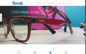 Il sito online di Ottica Focus