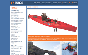 Il sito online di Ozone Kayak