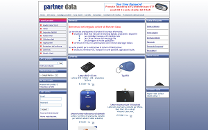 Il sito online di Partnerdata.biz