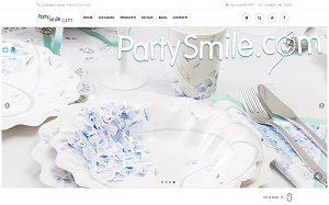 Il sito online di Party Smile