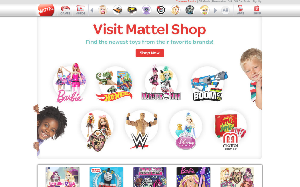 Il sito online di Mattel