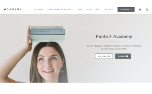 Il sito online di Punto F Academy