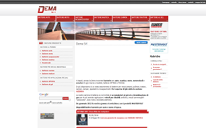 Il sito online di Dema Srl