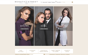 Il sito online di Beauty Street
