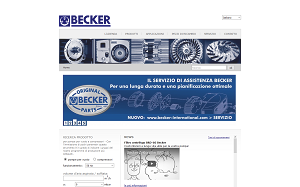 Il sito online di Becker