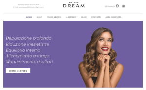 Il sito online di Metodo Dream