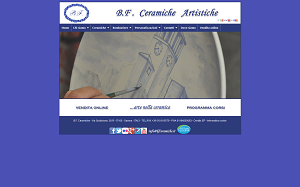 Il sito online di B.F. Ceramiche