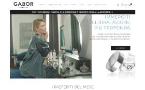 Il sito online di Gabor Cosmetics