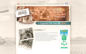 Il sito online di Binini