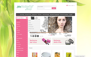 Il sito online di Bio Make Up Shop