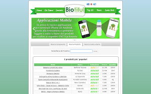 Visita lo shopping online di Biotiful
