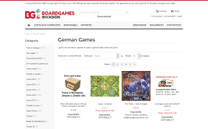 Il sito online di Boardgames Invasion