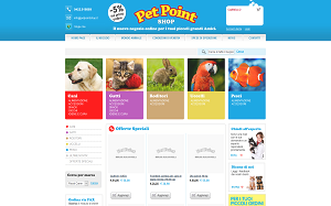 Il sito online di Pet Point Shop
