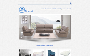 Il sito online di PG Divani
