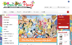 Il sito online di Piter Pan Party