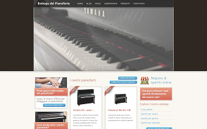Il sito online di Bottega del Pianofarto