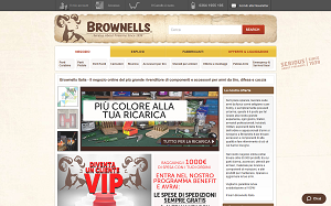Il sito online di Brownells Italia