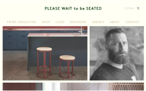 Il sito online di PLEASE WAIT to be SEATED