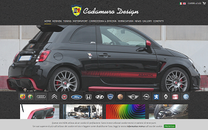 Il sito online di Cadamuro Design