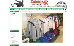 Il sito online di Calcio a 5 Shop