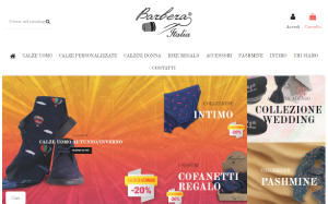 Il sito online di Barbera Calze