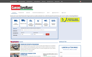Il sito online di Camion SuperMarket