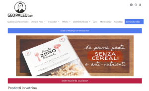 Il sito online di Geo Paleo Diet shop