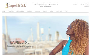 Il sito online di Capelli XL