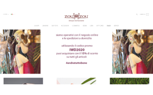 Il sito online di Zou Zou Store